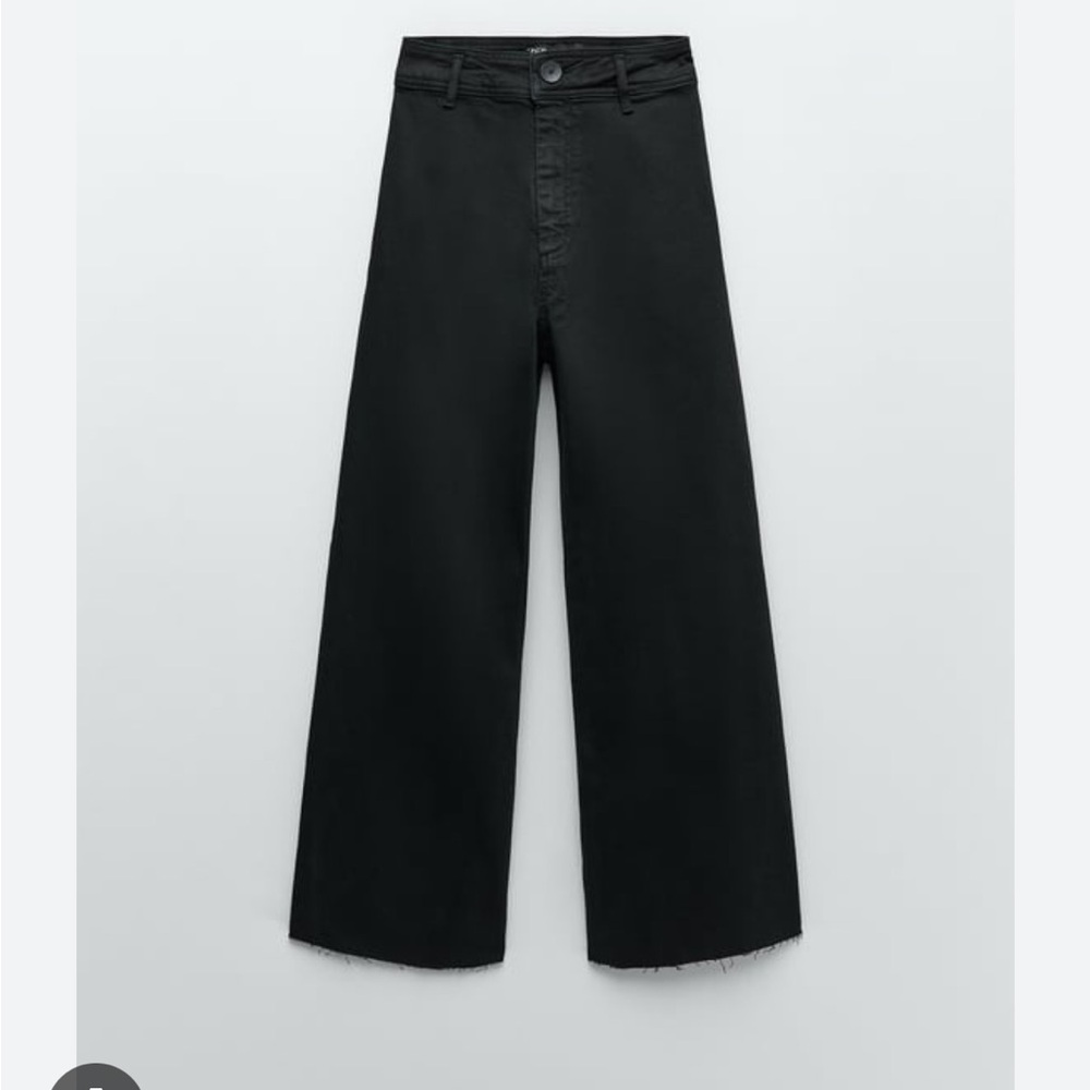Zara marine wide leg pant